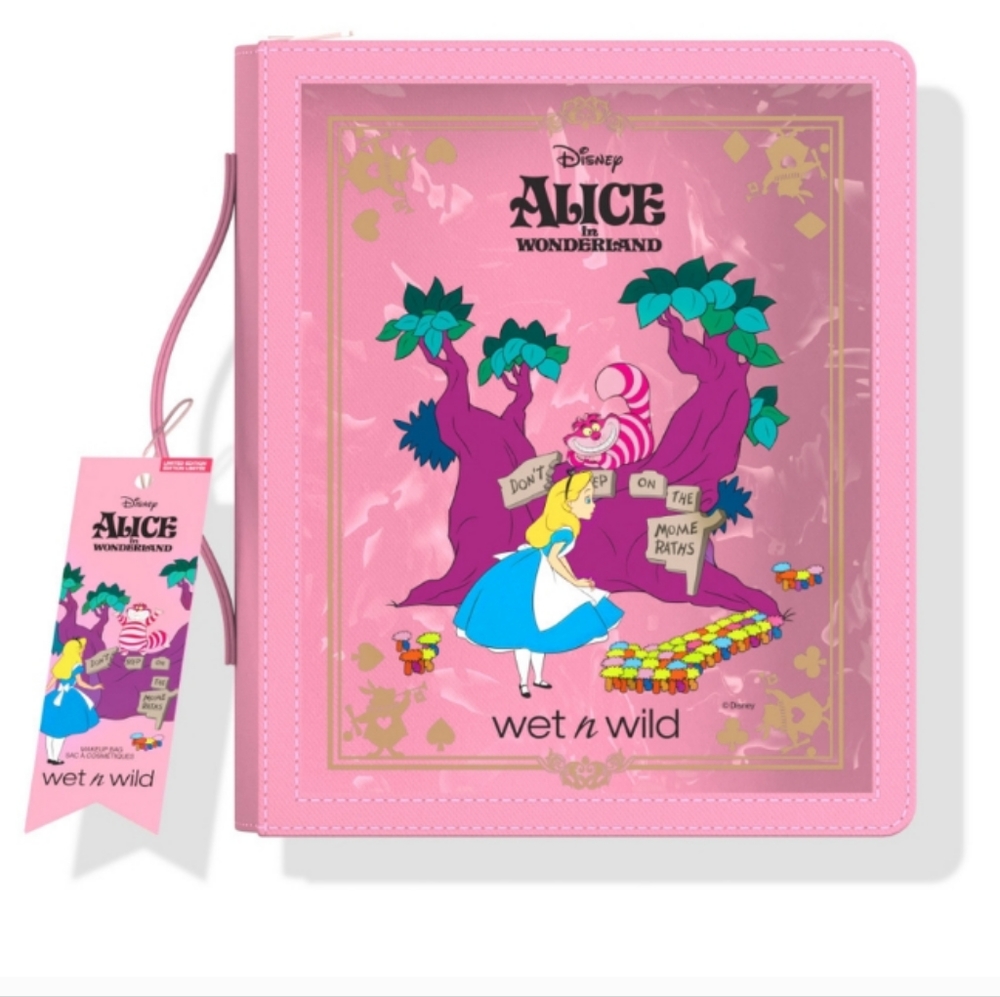👑👛🍄NEW ALICE & WONDERLAND MAKEUP BRUSH SET🍄👛👑